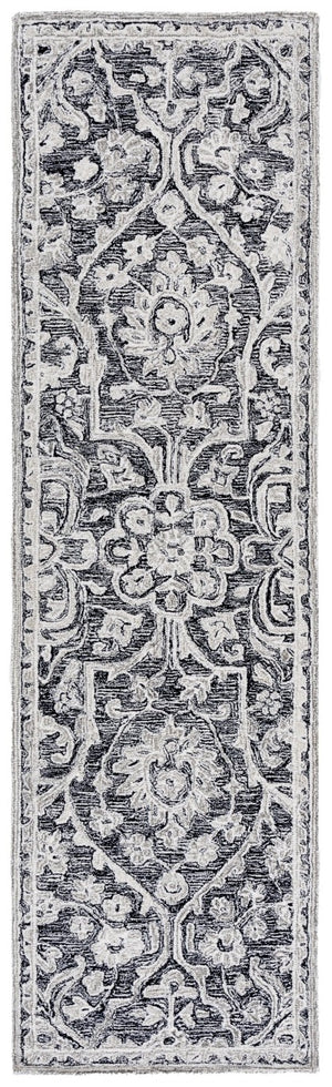 Safavieh Lrl Juniper Hand-Tufted Wool Cotton Runner Rug with Ornate Floral Motifs for Hallways 2'-3" x 8'-0" LRL6636Z-28
