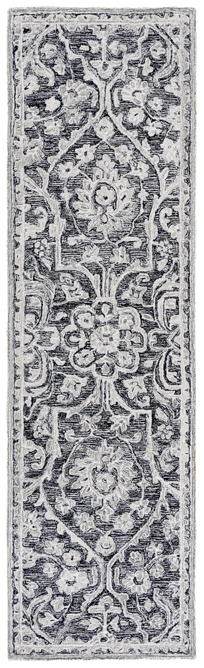 Safavieh Lrl Juniper Hand-Tufted Wool Cotton Runner Rug with Ornate Floral Motifs for Hallways 2'-3" x 8'-0" LRL6636Z-28