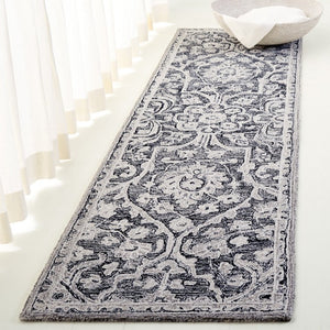 Safavieh Lrl Juniper Hand-Tufted Wool Cotton Runner Rug with Ornate Floral Motifs for Hallways 2'-3" x 8'-0" LRL6636Z-28