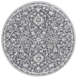 Safavieh Lrl Juniper Hand-Tufted Wool Cotton Runner Rug with Ornate Floral Motifs for Hallways 7'-0" x 7'-0" (Round) LRL6636Z-7R
