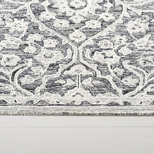 Safavieh Lrl Juniper Hand-Tufted Wool Cotton Runner Rug with Ornate Floral Motifs for Hallways 7'-0" x 7'-0" (Square) LRL6636Z-7SQ