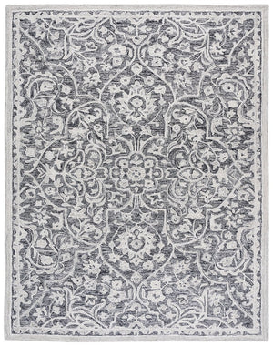 Safavieh Lrl Juniper Hand-Tufted Wool Cotton Runner Rug with Ornate Floral Motifs for Hallways 8'-0" x 10'-0" LRL6636Z-8