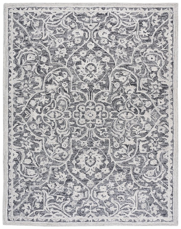 Safavieh Lrl Juniper Hand-Tufted Wool Cotton Runner Rug with Ornate Floral Motifs for Hallways 8'-0" x 10'-0" LRL6636Z-8