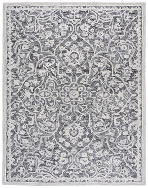 Safavieh Lrl Juniper Hand-Tufted Wool Cotton Runner Rug with Ornate Floral Motifs for Hallways 8'-0" x 10'-0" LRL6636Z-8