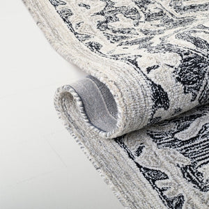 Safavieh Lrl Juniper Hand-Tufted Wool Cotton Runner Rug with Ornate Floral Motifs for Hallways 8'-0" x 10'-0" LRL6636Z-8