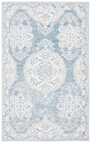 Safavieh Lrl 6637N Declan Navy/Ivory 10X14 Hand-Tufted Wool Oriental Rug — Low-Pile, Timeless Craftsmanship LRL6637N-10