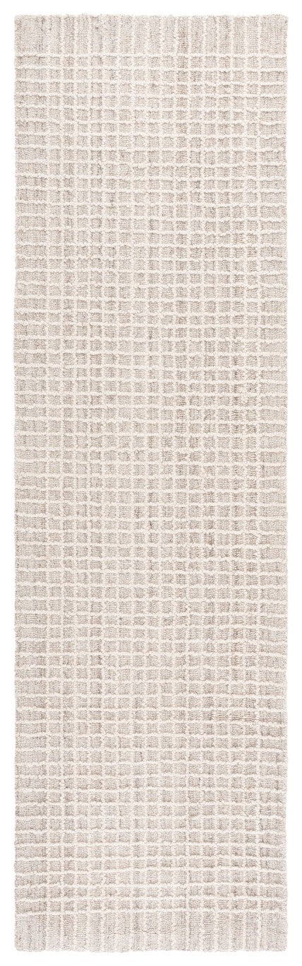Safavieh Lrl Hand Tufted Wool Cotton Runner Rug Soft Beige Ivory Solid Hallway Accent 2'-3" x 10'-0" LRL6929B-210