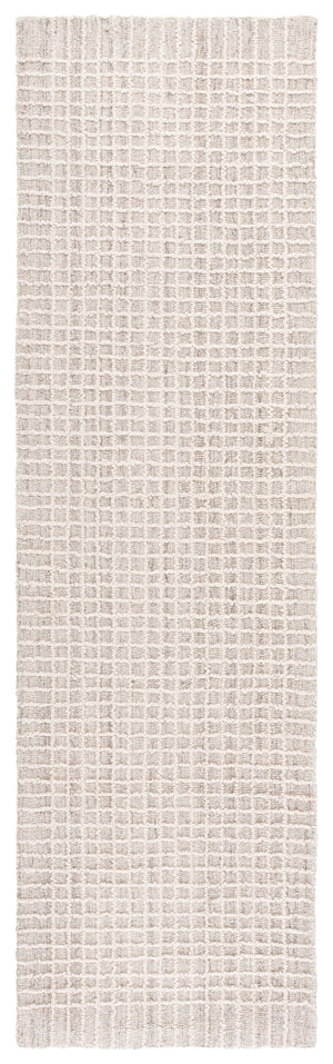Safavieh Lrl Hand-Tufted Beige Ivory Area Rug — Natural Wool-Cotton Blend, Low-Profile Minimalist Accent Rug 5'-0" x 5'-0" LRL6929B-5SQ