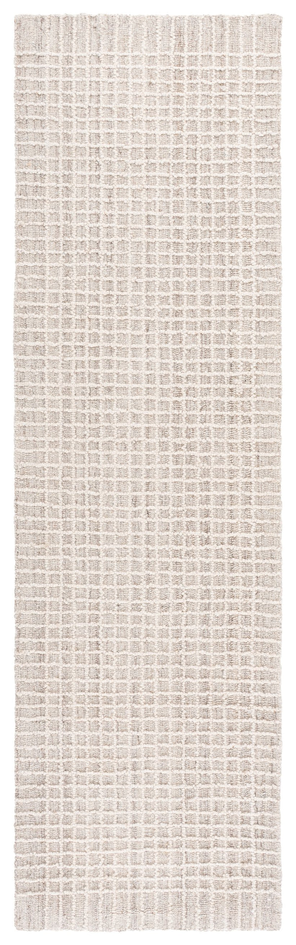 Safavieh Lrl Hand-Tufted Beige Ivory Area Rug — Wool-Cotton Modern Scandinavian Geometric Texture, India Crafted 4'-0" x 6'-0" LRL6929B-4