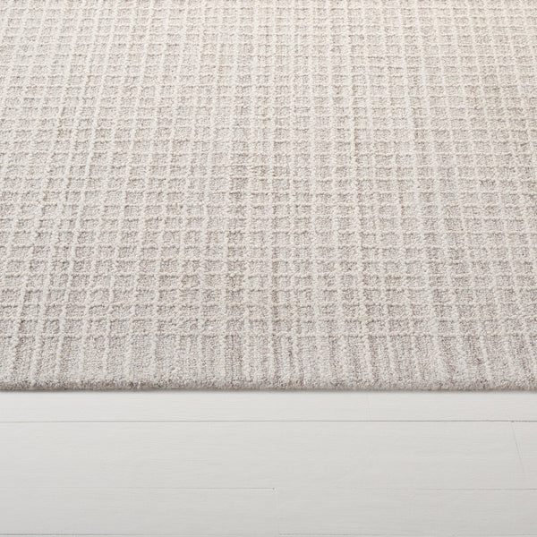 Safavieh Lrl Hand-Tufted Beige Ivory Area Rug — Natural Wool-Cotton Blend, Low-Profile Minimalist Accent Rug 5'-0" x 5'-0" LRL6929B-5SQ