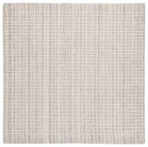 Safavieh Lrl Hand-Tufted Beige Ivory Area Rug — Wool-Cotton Modern Scandinavian Geometric Texture, India Crafted 4'-0" x 6'-0" LRL6929B-4