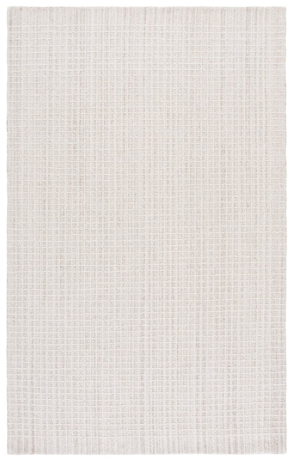 Safavieh Lrl Hand‑Tufted Beige Ivory Wool Rug — Minimalist Modern Rectangular Area Rug, Low Profile Durable Comfort 5'-0" x 8'-0" LRL6929B-5