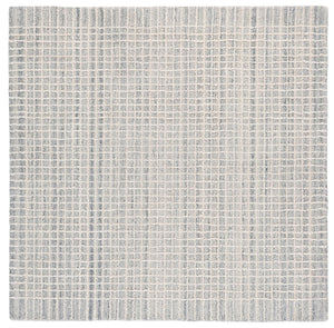 Safavieh Lrl Hand-Tufted Silver And Ivory Wool Rug — Modern Scandinavian Elegance, Plush 3/8" Pile Comfort 9'-0" x 12'-0" LRL6929G-9