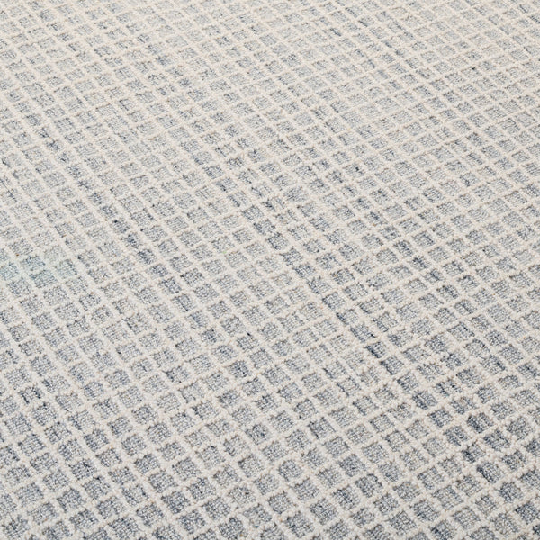 Safavieh Lrl Silver Ivory Hand-Tufted Wool-Cotton Rug — Low-Pile Modern Neutral Accent For Living Spaces 4'-0" x 6'-0" LRL6929G-4