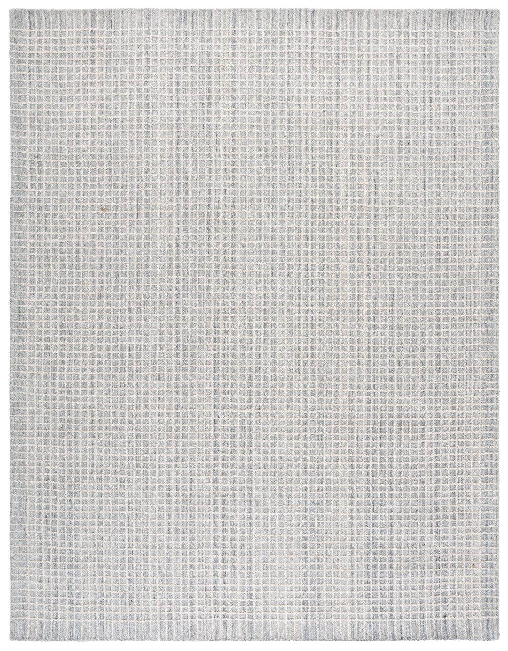 Safavieh Lrl Silver Ivory Hand-Tufted Square Rug — Wool-Cotton Blend, Low-Profile Texture For Modern Homes 5'-0" x 5'-0" LRL6929G-5SQ