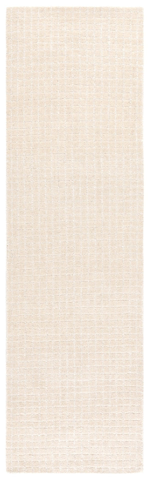 Safavieh Lrl Ivory Hand-Tufted Wool-Cotton Rug — Minimalist Solid Tone, Soft Durable Texture For Cozy Rooms 5'-0" x 5'-0" LRL6930A-5SQ