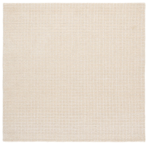 Safavieh Lrl Hand-Tufted Ivory Area Rug, 85% Wool 15% Cotton Low Profile Pile For Living & Bedroom Spaces 5'-0" x 8'-0" LRL6930A-5