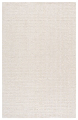 Safavieh Lrl Ivory Hand-Tufted Wool-Cotton Rug — Minimalist Solid Tone, Soft Durable Texture For Cozy Rooms 5'-0" x 5'-0" LRL6930A-5SQ