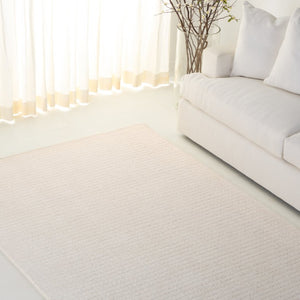 Safavieh Lrl Hand-Tufted Ivory Wool Area Rug for Modern Living Rooms and Bedroom Spaces 6' x 9' LRL6930A-6
