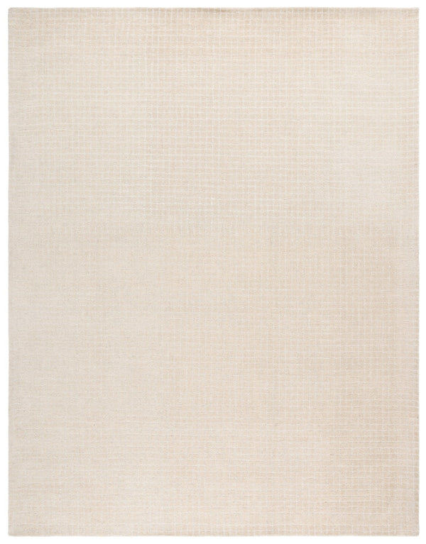 Safavieh Lrl Ivory Hand-Tufted Wool-Cotton Rug — Minimalist Solid Tone, Soft Durable Texture For Cozy Rooms 5'-0" x 5'-0" LRL6930A-5SQ