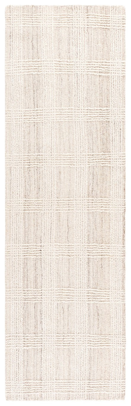 Safavieh Lrl Hand Tufted Wool Runner Rug Neutral Ivory Hallway Accent Soft Warm Solid 2'-3" x 10'-0" LRL6931B-210