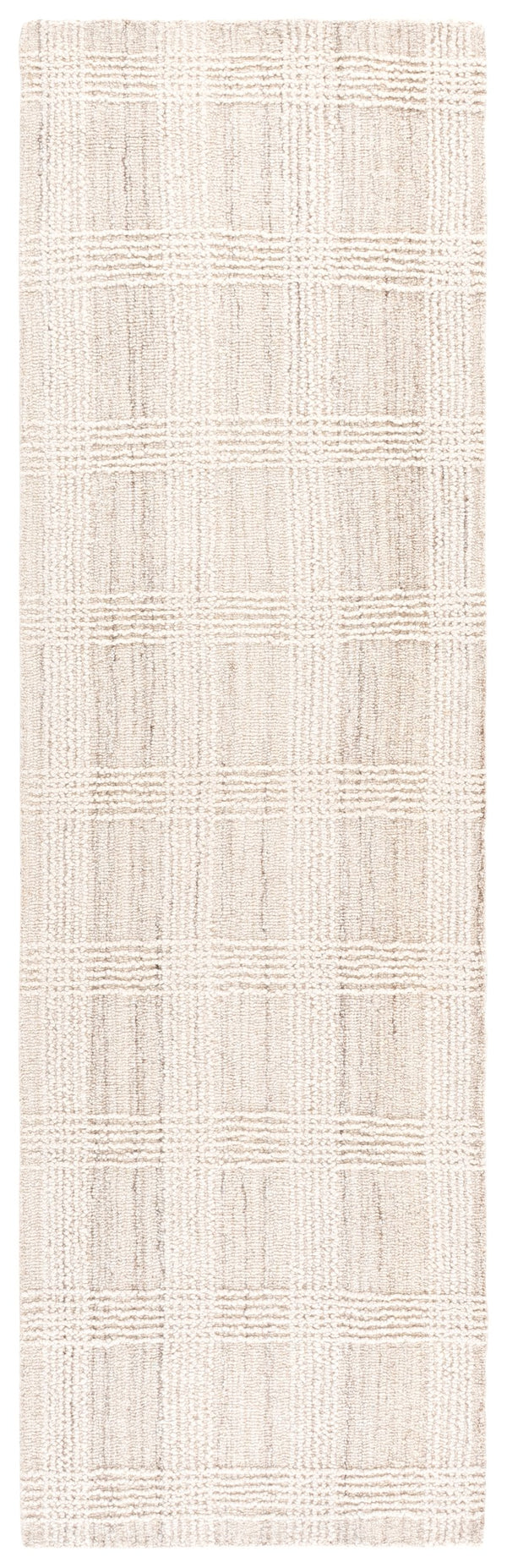 Safavieh Lrl Hand-Tufted 8X10 Beige Ivory Wool Rug, 3/8" Pile, Modern Minimalist Rectangular Design, Durable LRL6931B-8