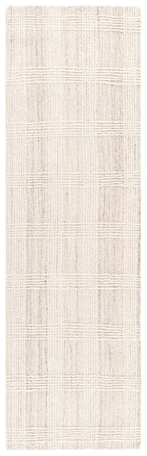 Safavieh Lrl Hand Tufted Wool Runner Rug Neutral Ivory Hallway Accent Soft Warm Solid 2'-3" x 8'-0" LRL6931B-28