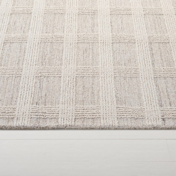 Safavieh Lrl Hand Tufted Wool Runner Rug Neutral Ivory Hallway Accent Soft Warm Solid 2'-3" x 8'-0" LRL6931B-28
