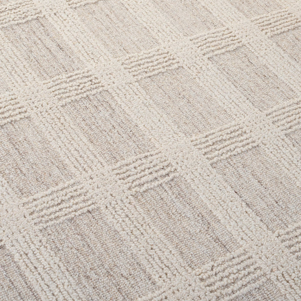 Safavieh Lrl Hand-Tufted 8X10 Beige Ivory Wool Rug, 3/8" Pile, Modern Minimalist Rectangular Design, Durable LRL6931B-8