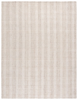 Safavieh Lrl Hand-Tufted 8X10 Beige Ivory Wool Rug, 3/8" Pile, Modern Minimalist Rectangular Design, Durable LRL6931B-8