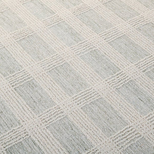 Safavieh Lrl Hand Tufted Wool Cotton Runner Rug Sage Ivory Solid for Hallway Entryway 9'-0" x 12'-0" LRL6931W-9