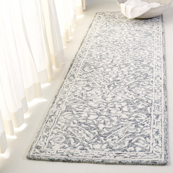 Safavieh Lrl Olivier Hand Tufted Wool Cotton Runner Oriental Pattern for Hallways and Foyers 2'-3" x 8'-0" LRL6935F-28