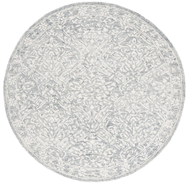 Safavieh Lrl Olivier Hand Tufted Wool Cotton Runner Oriental Pattern for Hallways and Foyers 7'-0" x 7'-0" - Round LRL6935F-7R