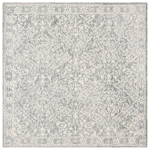 Safavieh Lrl Olivier Hand Tufted Wool Cotton Runner Oriental Pattern for Hallways and Foyers 7'-0" x 7'-0" - Square LRL6935F-7SQ