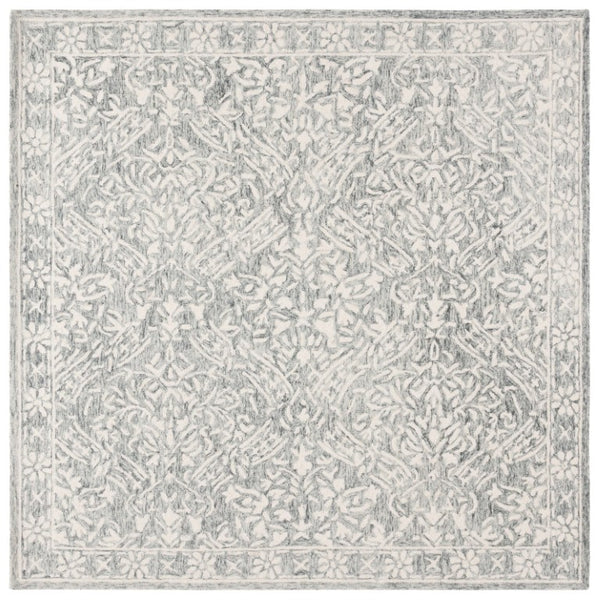 Safavieh Lrl Olivier Hand Tufted Wool Cotton Runner Oriental Pattern for Hallways and Foyers 7'-0" x 7'-0" - Square LRL6935F-7SQ