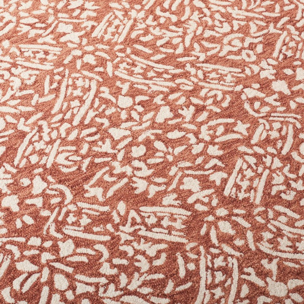 Safavieh Lrl Hand Tufted Wool Runner Oriental Motif Artisan Rug for Hallways and Entryways 3'-0" x 5'-0" LRL6935P-3