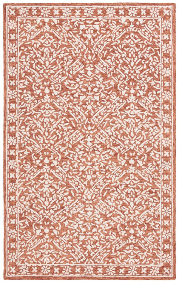 Safavieh Lrl Hand Tufted Wool Runner Oriental Motif Artisan Rug for Hallways and Entryways 6'-0" x 9'-0" LRL6935P-6