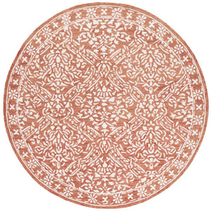 Safavieh Lrl Hand Tufted Wool Runner Oriental Motif Artisan Rug for Hallways and Entryways 7'-0" x 7'-0" - A LRL6935P-7R