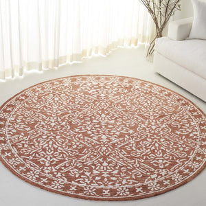 Safavieh Lrl Hand Tufted Wool Runner Oriental Motif Artisan Rug for Hallways and Entryways 7'-0" x 7'-0" - A LRL6935P-7R