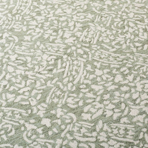 Safavieh Lrl Hand Tufted Wool Area Rug Indian Artisan Craft Sage Ivory Living Room Accent 5'-0" x 8'-0" LRL6935W-5