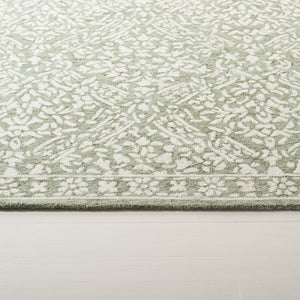 Safavieh Lrl Hand Tufted Wool Area Rug Indian Artisan Craft Sage Ivory Living Room Accent 8'-0" x 10'-0" LRL6935W-8