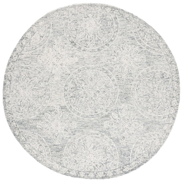 Safavieh Lrl Emmett Hand-Tufted Wool Cotton Oriental Runner Rug for Hallway Entryway 7'-0" x 7'-0" - Round LRL6936F-7R