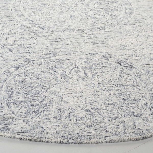 Safavieh Lrl Emmett Hand-Tufted Wool Cotton Oriental Runner Rug for Hallway Entryway 7'-0" x 7'-0" - Round LRL6936F-7R