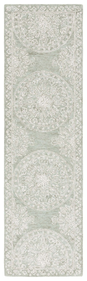 Safavieh Lrl Emmett Hand Tufted Wool Cotton Rug Oriental Pattern for Entryways and Bedrooms 2'-3" x 8'-0" LRL6936W-28