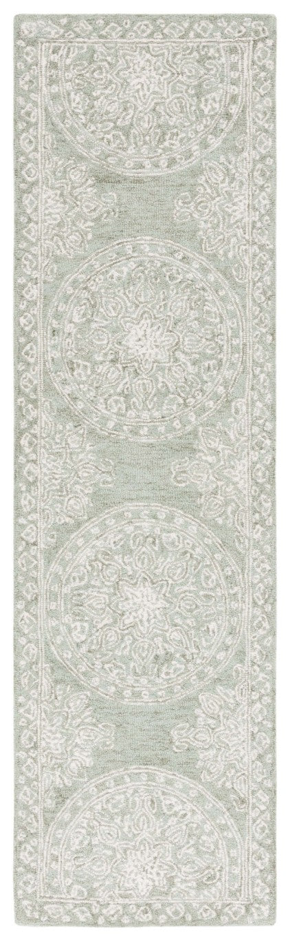 Safavieh Lrl Emmett Hand Tufted Wool Cotton Rug Oriental Pattern for Entryways and Bedrooms 2'-3" x 8'-0" LRL6936W-28