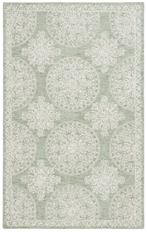 Safavieh Lrl Emmett Hand Tufted Wool Cotton Rug Oriental Pattern for Entryways and Bedrooms 5'-0" x 8'-0" LRL6936W-5