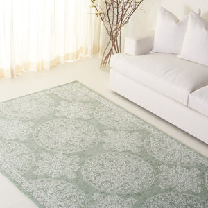 Safavieh Lrl Emmett Hand Tufted Wool Cotton Rug Oriental Pattern for Entryways and Bedrooms 6'-0" x 9'-0" LRL6936W-6