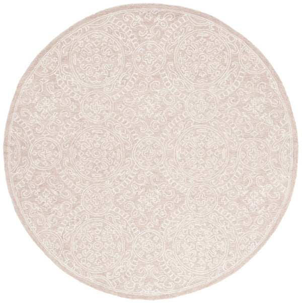 Safavieh Lrl Hand-Tufted Wool Cotton Oriental Runner Rug for Hallways and Entryways 7'-0" x 7'-0" Round LRL6937B-7R