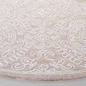 Safavieh Lrl Hand-Tufted Wool Cotton Oriental Runner Rug for Hallways and Entryways 7'-0" x 7'-0" Round LRL6937B-7R