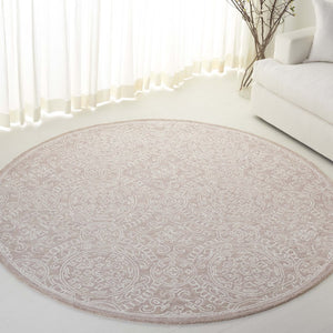Safavieh Lrl Hand-Tufted Wool Cotton Oriental Runner Rug for Hallways and Entryways 7'-0" x 7'-0" Round LRL6937B-7R